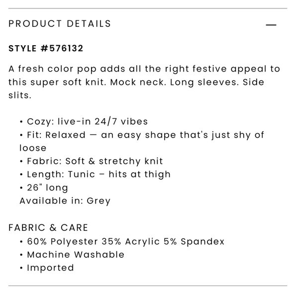 Lou & Grey Loft Fair Isle Tunic Sweater Large - Picture 4 of 5